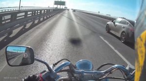 Кавасаки Вулкан 400 на максималках.