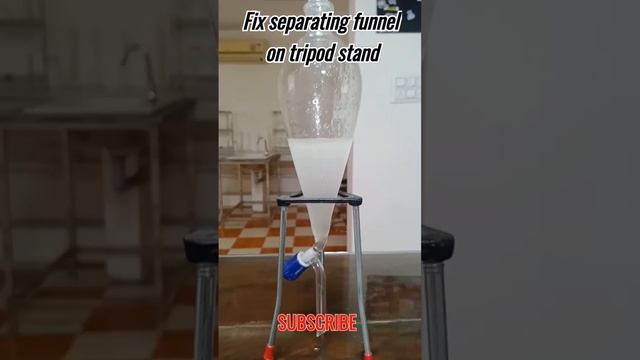 How Can We Separate Mixture Of Two Immiscible Liquids !! Separation Techniques !! Chemistry  #short