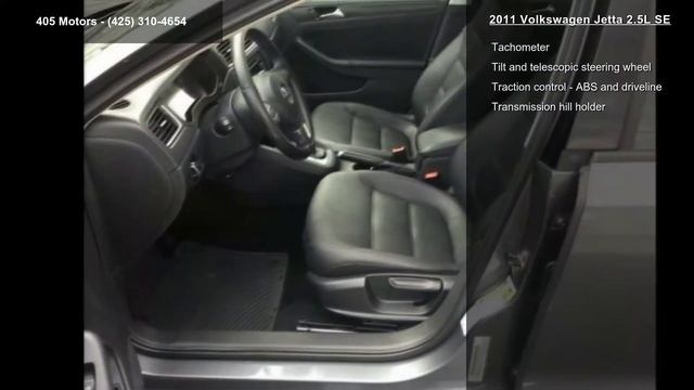 2011 Volkswagen Jetta 2.5L SE смотреть онлайн