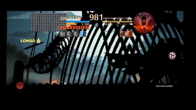 200 Titan Vs Eren Founding Titan Shadow Fight 2 смотреть онлайн