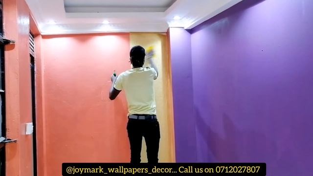 WALLPAPERS IN A PHOTO STUDIO / INSTALLATION OF WALLPAPERS IN A PHOTO STUDIO /FRIDAH NGUKU смотреть онлайн