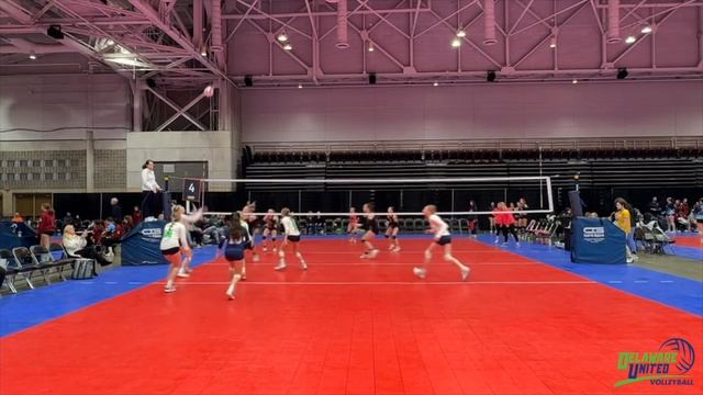 Wonderful Set By Delaware United Volleyball Club 16 Cobalt Maria Workman!