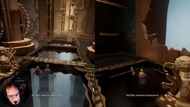 It Takes Two КООПЕРАТИВНОЕ ПРОХОЖДЕНИЕ НА PS5 #3 - КООПЕРАТИВ НА ДВОИХ [PS5LIVE]