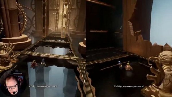 It Takes Two КООПЕРАТИВНОЕ ПРОХОЖДЕНИЕ НА PS5 #3 - КООПЕРАТИВ НА ДВОИХ [PS5LIVE]