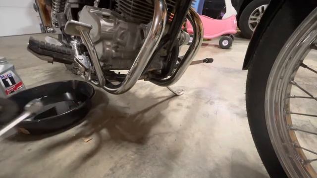 Honda Rebel 250 Oil Change