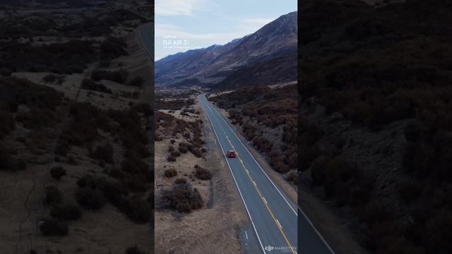 С дроном AIR 3S - Ваша машину будет в центре внимания смотреть онлайн