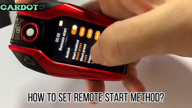 How to set remote start method of car liquid key? смотреть онлайн