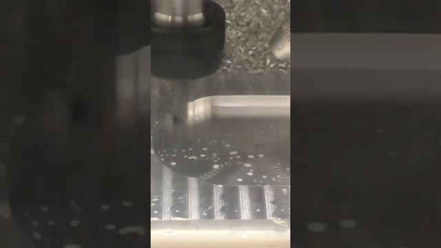 Обработка алюминия на вакуумной оснастке.