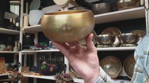 Литая поющая чаша (15,5 см, нота: Соль, 392 Гц) / singing bowl / shamanic.moscow