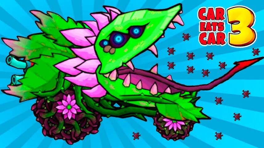 Я делаю краткий обзор на игру Car Eats Car 3 смотреть онлайн