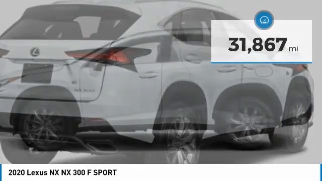 2020 Lexus NX T33078A смотреть онлайн