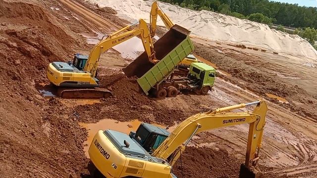 Beko terbaru SUMITOMO vs Mobil DUMP TRUK langsir NIKEL смотреть онлайн