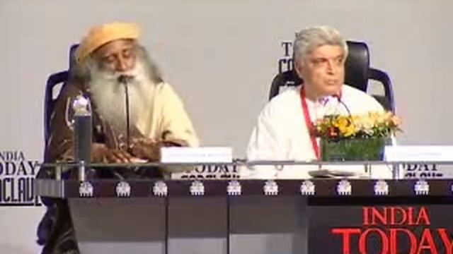 Sadhguru Jaggi Vasudev speech at India Today Conclave 2008 - part3 смотреть онлайн
