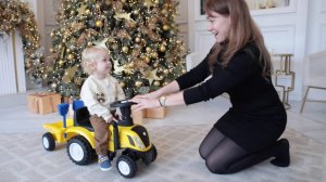 Пушкар - каталка New Holland Tracktor, Babycare_под_ёлочку