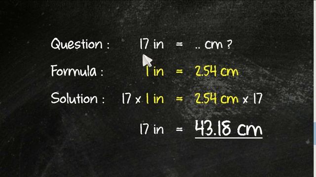 17 inches in cm смотреть онлайн