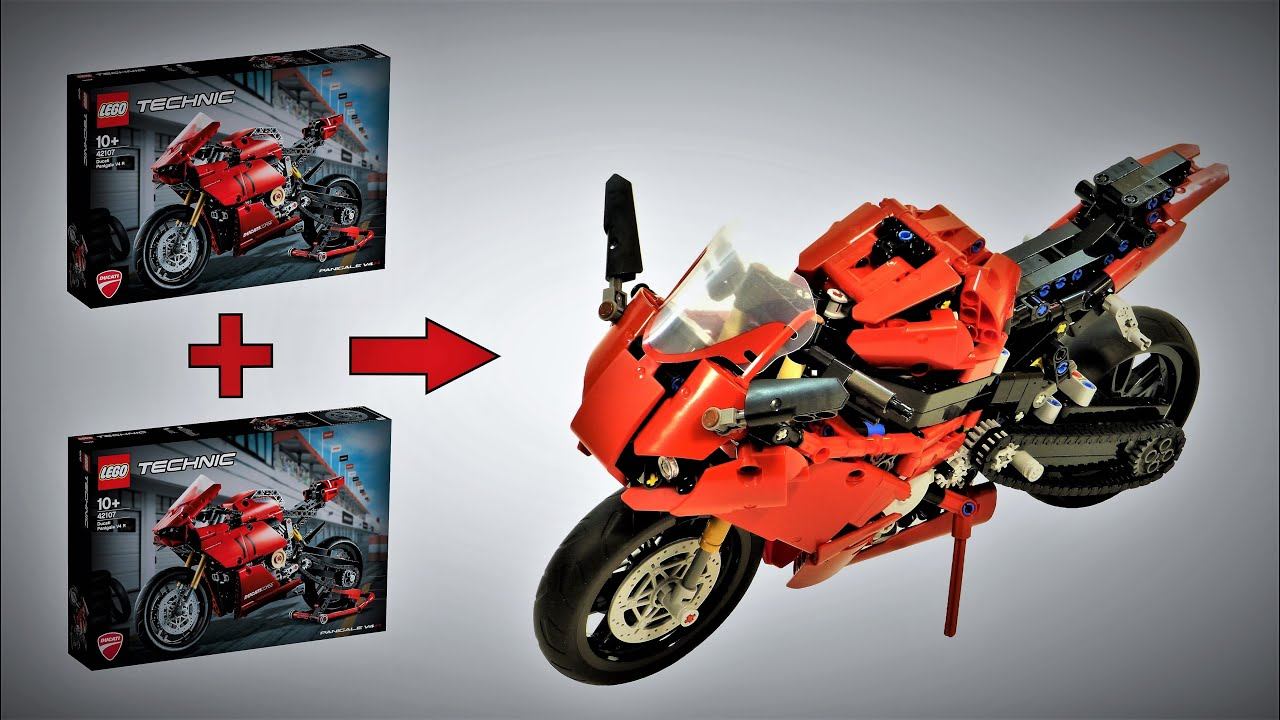 Lego Technic 42107 2x -  Sportbike