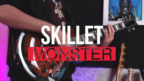 Skillet - Monster guitar cover