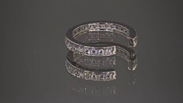 Каффа с кубическим цирконием покрытая родием смотреть онлайн