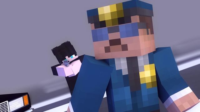 Demon Speeding-Rob Zombie (Minecraft Animation) смотреть онлайн