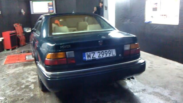 Rover 800 coupe on dyno смотреть онлайн