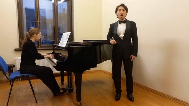 В. Беллини, ария Эльвино из оп. ''Сомнамбула'' -поёт Чжиюань Чень, концертм. Евелина Солодкая