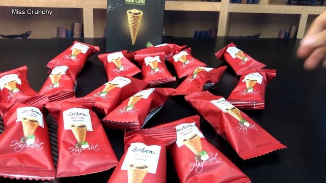 【ASMR】Extreme Crunch | MINI CONE HAZELNUT | Relaxing Eating Sounds😻 смотреть онлайн