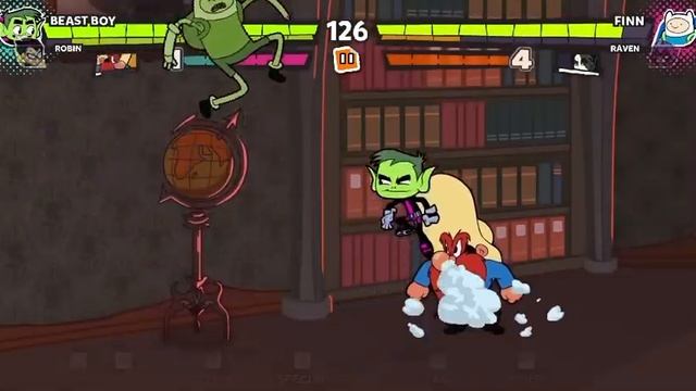 Teen Titans Go Jump Jousts Jam Robin Vs Starfire Who’s Better Fighter | Cartoon Network Games