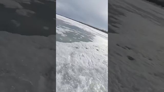 Одна из поездок на буране, будет интересно