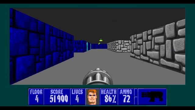 First Longplay and Automap | Wolfenstein 3D TC Gameplay - 2 смотреть онлайн