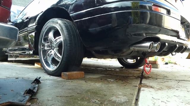 DIY #3 RADIATOR FLUSH JUSTKIDDING INSTALLING FAKE CARBON FIBER BUMPER FINS! смотреть онлайн