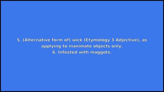 WICKED - Meaning And Pronunciation