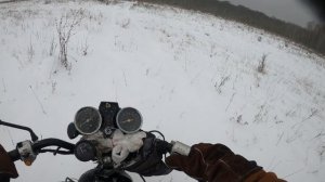 Зимние покатушки с челом на альфе