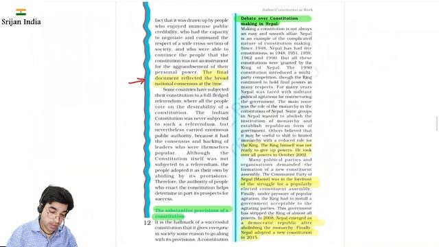 Chapter 1| Polity| Class 11 | Srijan India смотреть онлайн