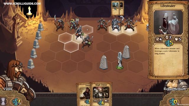 Scrolls Gameplay - Defeating Medium AI | presented by ScrollsGuide.com смотреть онлайн