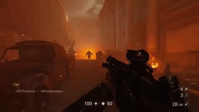 Wolfenstein 2, часть 7