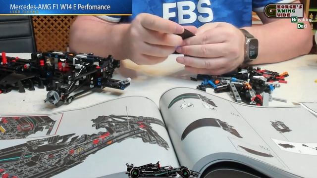 LEGO Technic Mercedes-AMG F1 W14 E Performance (42171) Timelapse Build by Breaking Dad смотреть онлайн