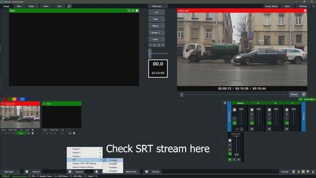 Vmix SRT. How to live stream with vmix. Sending and receiving SRT stream via VMIX смотреть онлайн