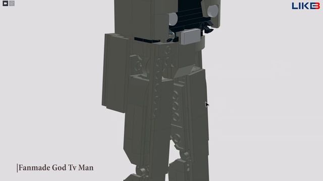 LEGO SKIBIDI TOILET FANMADE GOD TV MAN BOSS смотреть онлайн