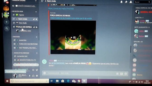 DISCORD FEDB E FED2 DE FORMA FÁCIL DE CONECTA. смотреть онлайн