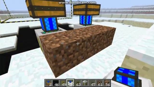 Industrialcraft-how to build a quarry смотреть онлайн