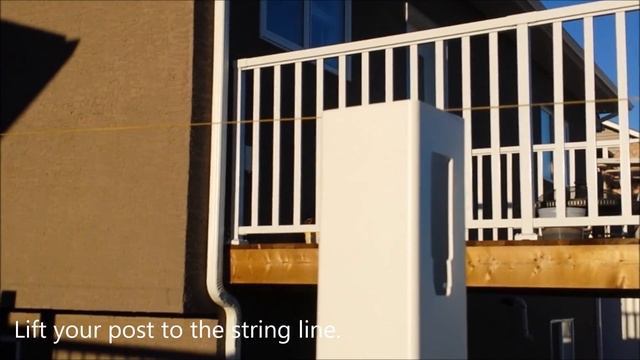 PVC, Vinyl Fence Install Step #4