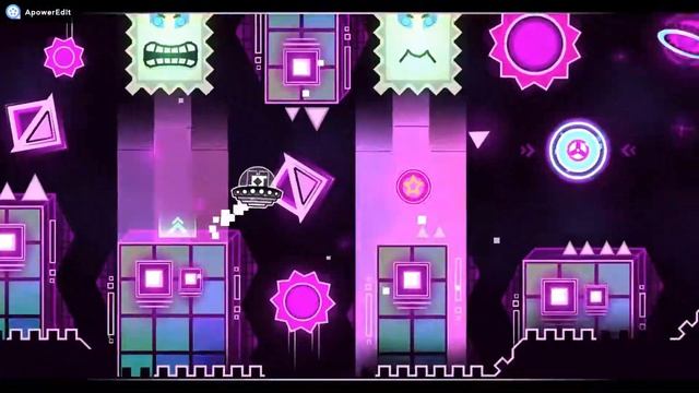 ''Rainbow Road'' By Elvii 100% Complete (Geometry Dash)