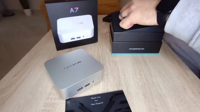 GEEKOM A7 Mini PC Unboxing смотреть онлайн
