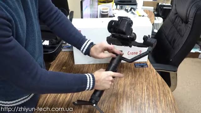 Стедикам Zhiyun Crane 2 Распаковка, настройка Unboxing Video смотреть онлайн