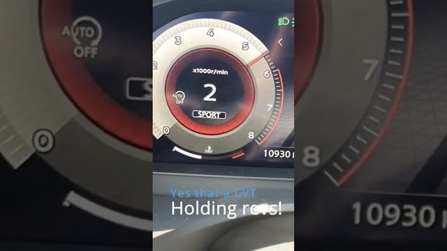 Manual shifting a Nissan CVT | Acceleration смотреть онлайн
