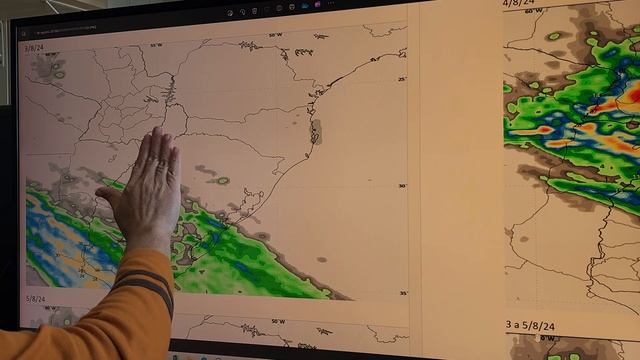SC, Sul e Brasil | Tempo no Fim de semana, calor e depois frio (02/08/2024) смотреть онлайн