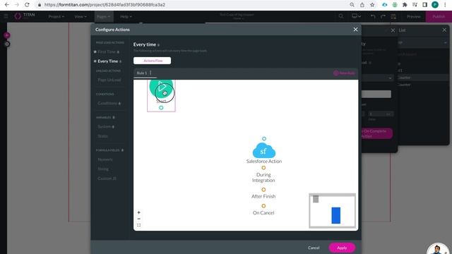 Titan Web: How To Configure The Duration Of A Counter Element In Titan Web