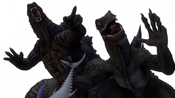 Годзилла напуган