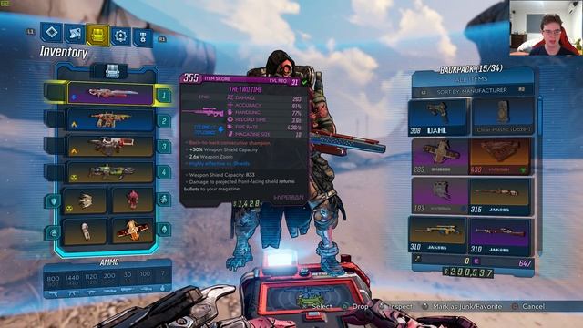 Borderlands 3 - Level 31 Unique THE TWO TIME Weapon In Action + First Impressions смотреть онлайн