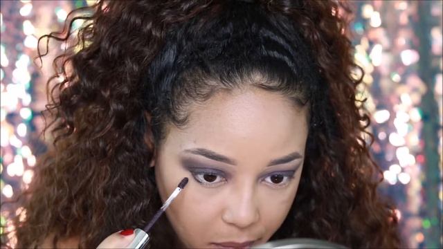 PURPLE SMOKEY EYE USING MAYBELLINE EYE CHROME | Yellow Jade смотреть онлайн